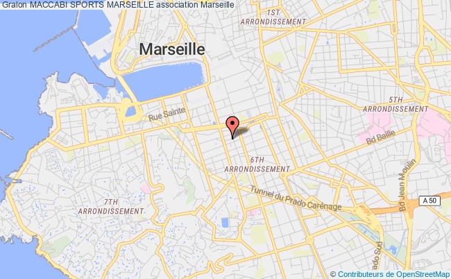 plan association Maccabi Sports Marseille Marseille 6