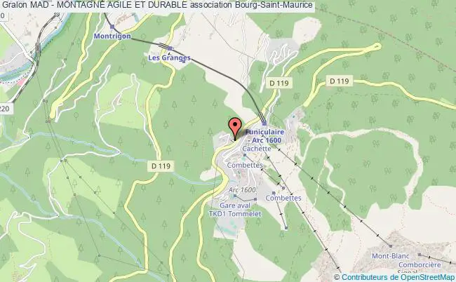 plan association Mad - Montagne Agile Et Durable Bourg-Saint-Maurice