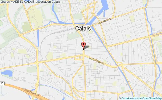 plan association Made In Calais Calais