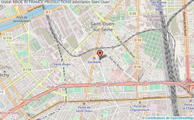 plan association Made In France Productions Saint-Ouen