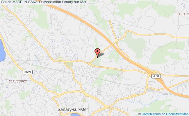 plan association Made In Sanary Sanary-sur-Mer