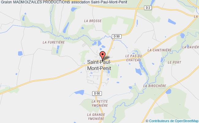 plan association Madmoiz'ailes Productions Saint-Paul-Mont-Penit