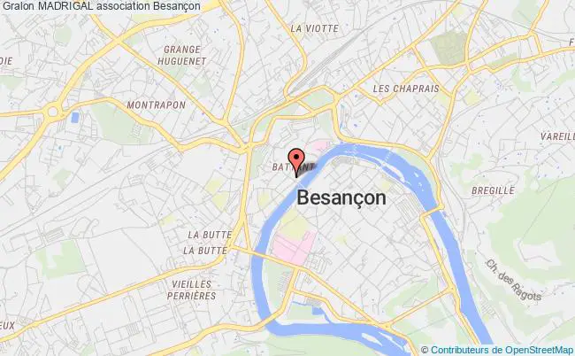 plan association Madrigal Besançon