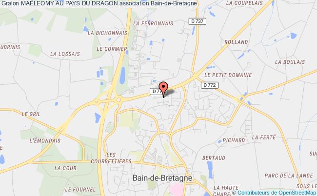 plan association MaËleomy Au Pays Du Dragon Bain-de-Bretagne