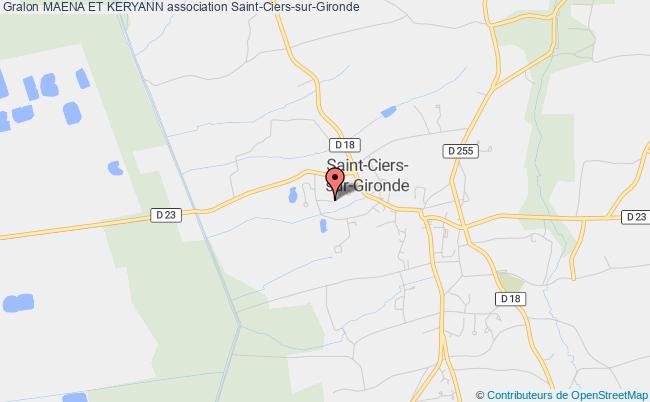 plan association Maena Et Keryann Saint-Ciers-sur-Gironde
