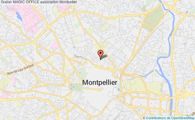 plan association Magic Office Montpellier