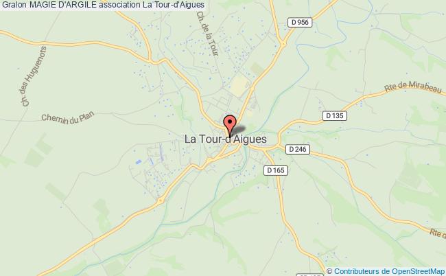 plan association Magie D'argile Tour-d'Aigues