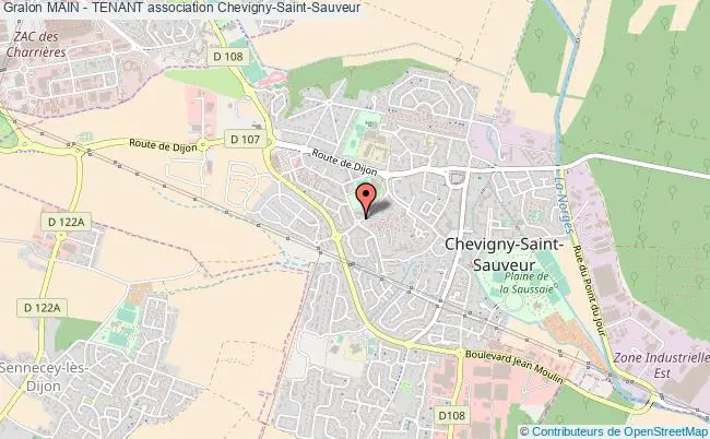 plan association Main - Tenant Chevigny-Saint-Sauveur