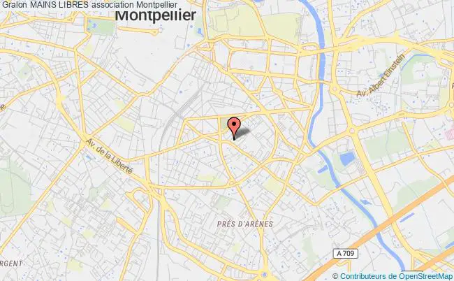 plan association Mains Libres Montpellier