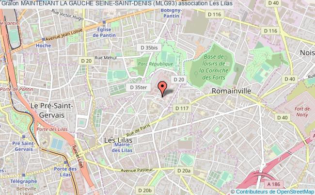 plan association Maintenant La Gauche Seine-saint-denis (mlg93) Les Lilas