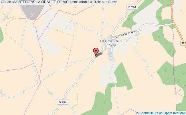 plan association Maintenons La Qualite De Vie La    Croix-sur-Ourcq