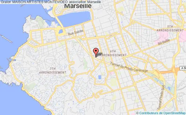 plan association Maison Artistes Montevideo Marseille 6