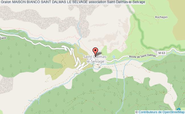 MAISON BIANCO SAINT DALMAS LE SELVAGE