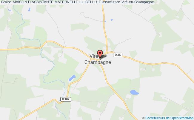 plan association Maison D Assistante Maternelle Lilibellule Viré-en-Champagne