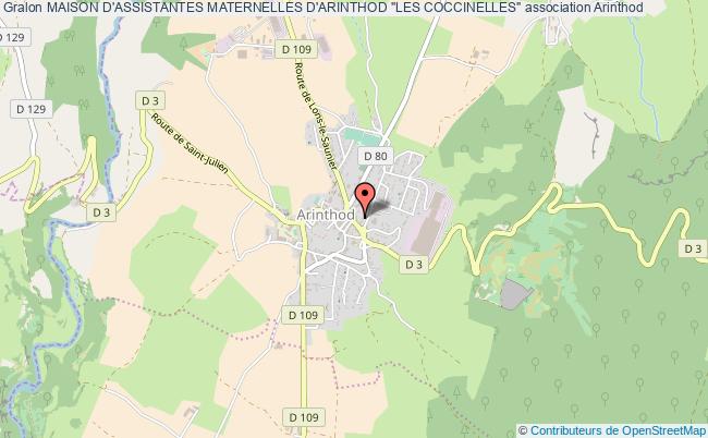 MAISON D'ASSISTANTES MATERNELLES D'ARINTHOD "LES COCCINELLES"