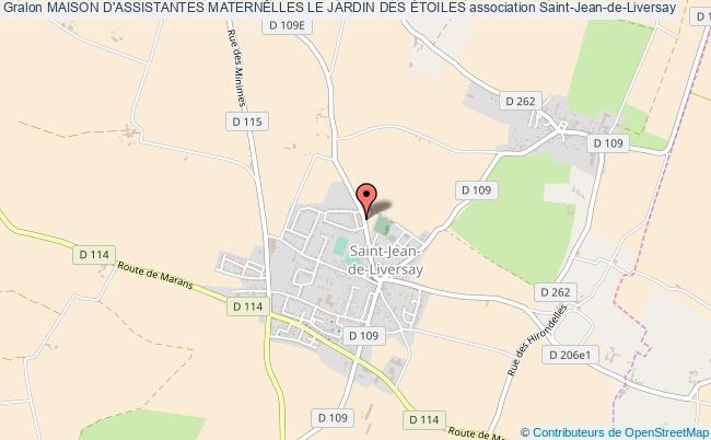 plan association Maison D'assistantes Maternelles Le Jardin Des Étoiles Saint-Jean-de-Liversay