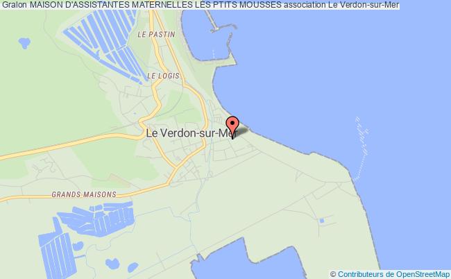 plan association Maison D'assistantes Maternelles Les Ptits Mousses Verdon-sur-Mer