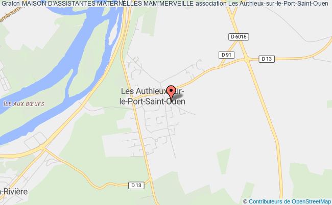 plan association Maison D'assistantes Maternelles Mam'merveille Authieux-sur-le-Port-Saint-Ouen