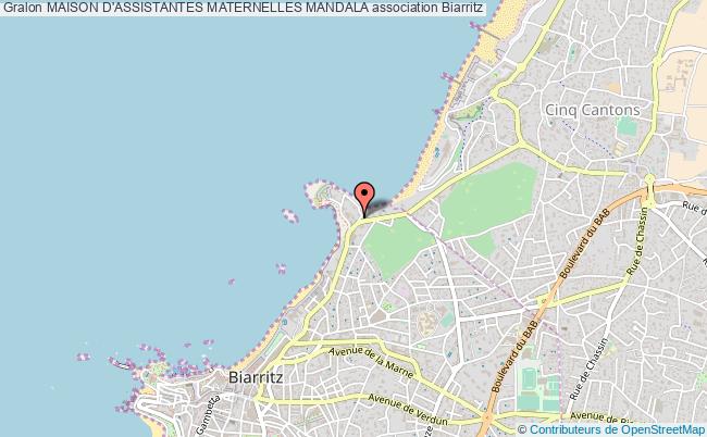 plan association Maison D'assistantes Maternelles Mandala Biarritz