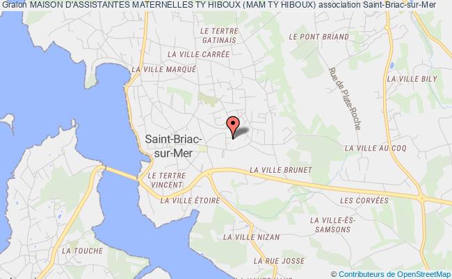 plan association Maison D'assistantes Maternelles Ty Hiboux (mam Ty Hiboux) Saint-Briac-sur-Mer