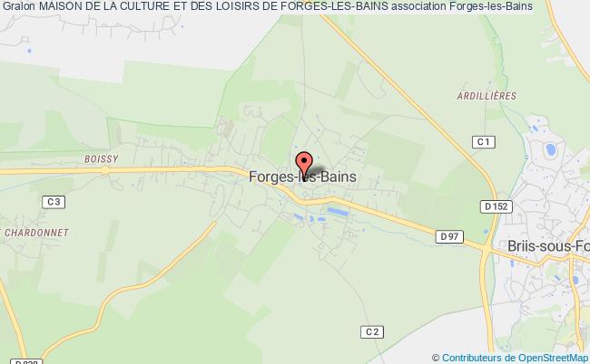 plan association Maison De La Culture Et Des Loisirs De Forges-les-bains Forges-les-Bains