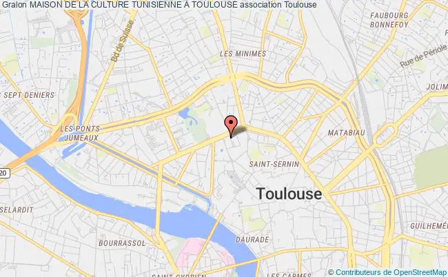 plan association Maison De La Culture Tunisienne À Toulouse Toulouse