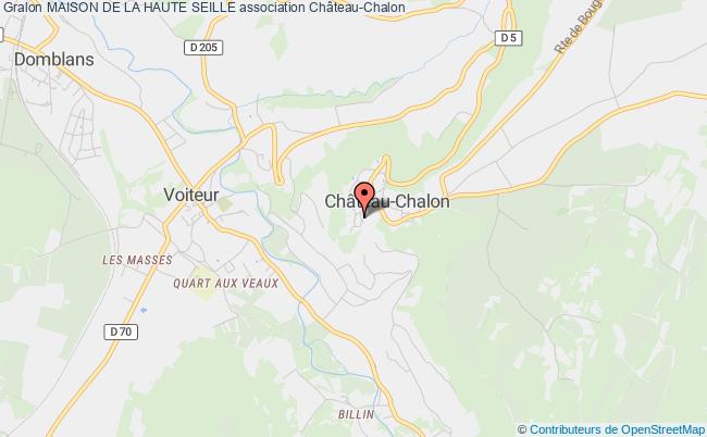 plan association Maison De La Haute Seille Château-Chalon