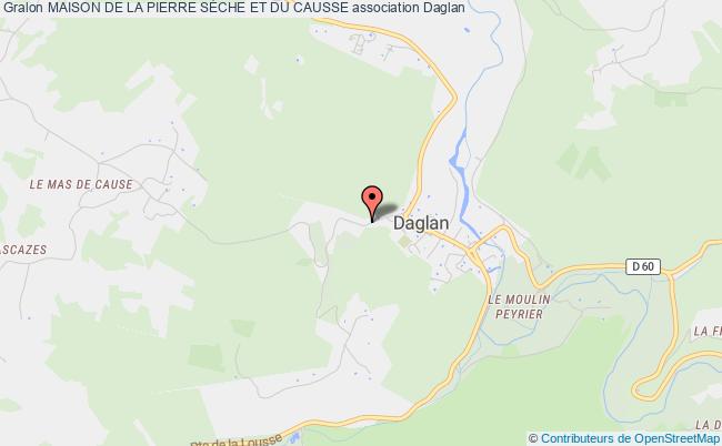 plan association Maison De La Pierre SÈche Et Du Causse Daglan
