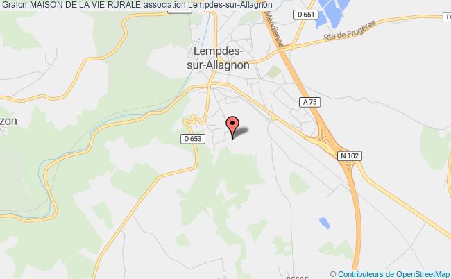 plan association Maison De La Vie Rurale Lempdes-sur-Allagnon