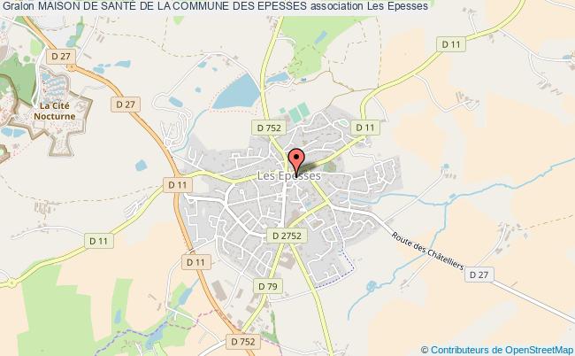 plan association Maison De SantÉ De La Commune Des Epesses Epesses