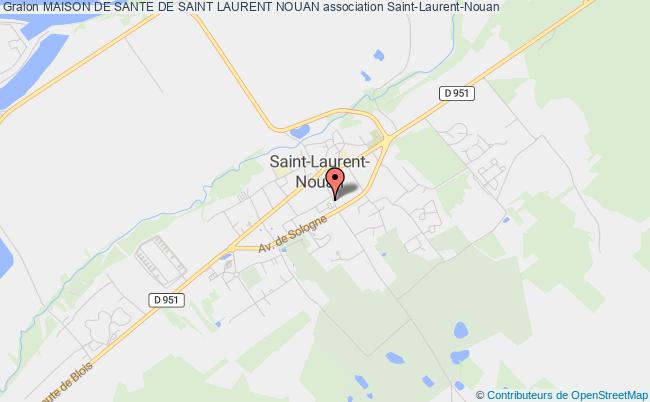 plan association Maison De Sante De Saint Laurent Nouan Saint-Laurent-Nouan