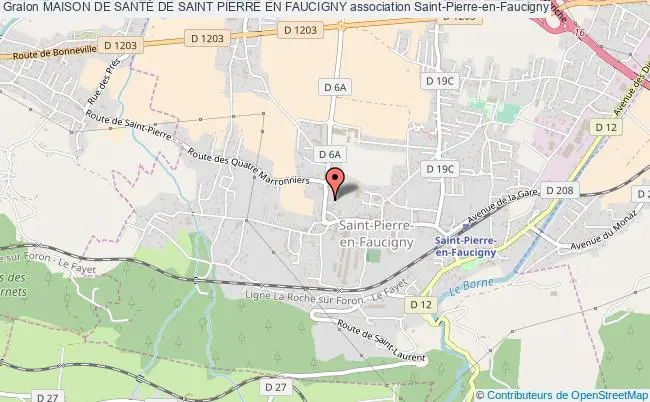 plan association Maison De SantÉ De Saint Pierre En Faucigny Saint-Pierre-en-Faucigny