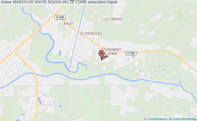 plan association Maison De SantÉ Digoin Val De Loire Digoin