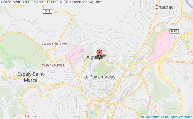 plan association Maison De Sante Du Rocher Aiguilhe