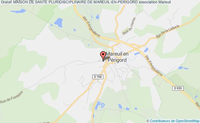 plan association Maison De SantÉ Pluridisciplinaire De Mareuil-en-perigord Mareuil-en-Périgord