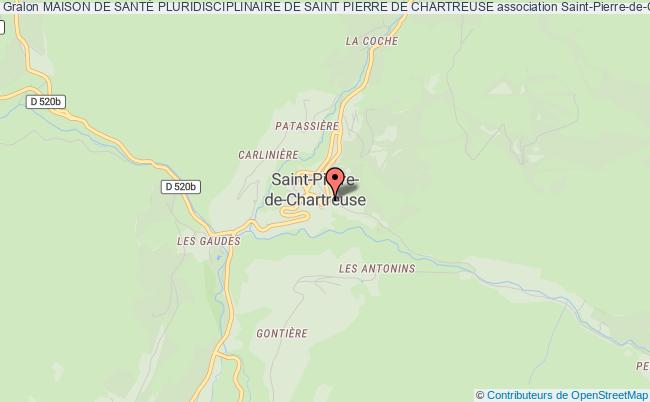 plan association Maison De SantÉ Pluridisciplinaire De Saint Pierre De Chartreuse Saint-Pierre-de-Chartreuse
