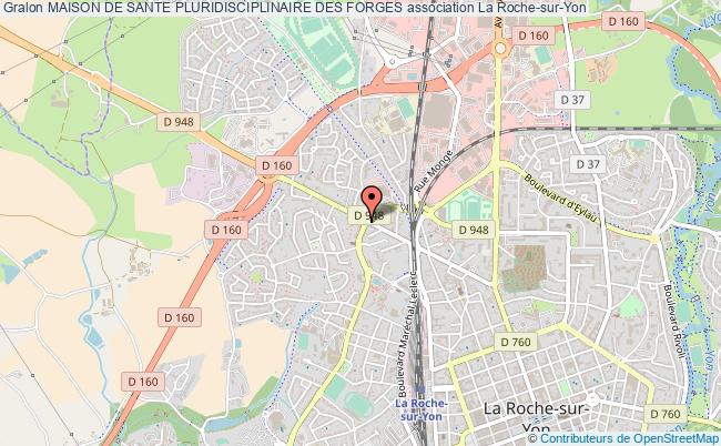 plan association Maison De Sante Pluridisciplinaire Des Forges La    Roche-sur-Yon