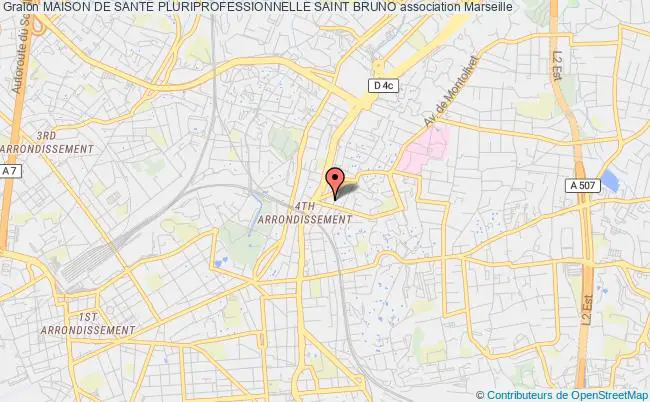 plan association Maison De Sante Pluriprofessionnelle Saint Bruno Marseille 4