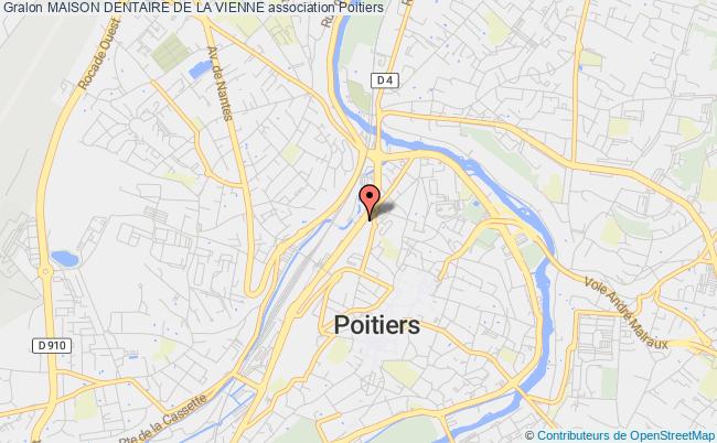 plan association Maison Dentaire De La Vienne Poitiers