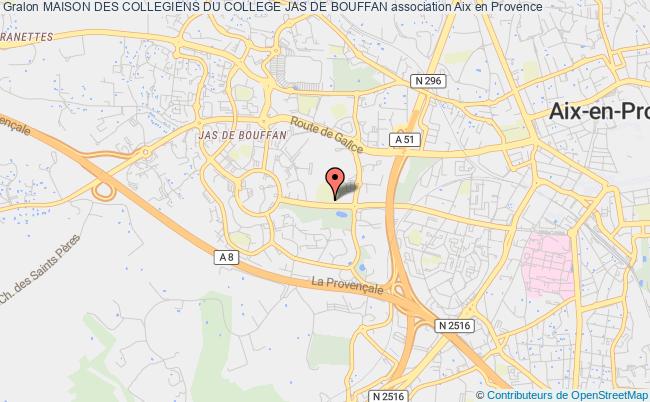 plan association Maison Des Collegiens Du College Jas De Bouffan Aix-en-Provence
