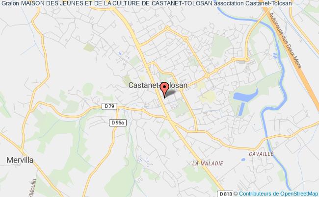 plan association Maison Des Jeunes Et De La Culture De Castanet-tolosan Castanet-Tolosan