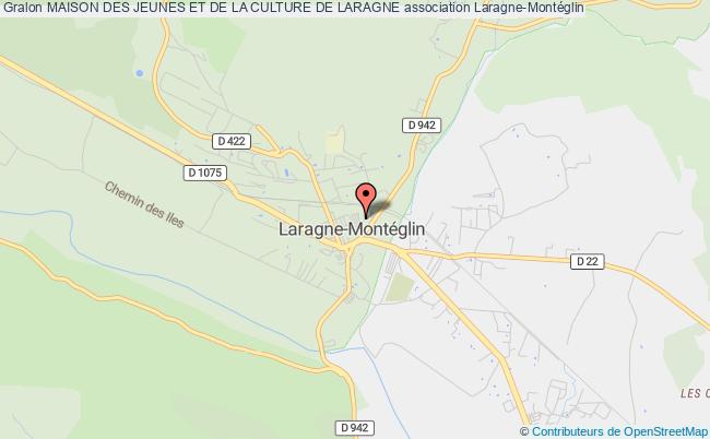 plan association Maison Des Jeunes Et De La Culture De Laragne Laragne-Montéglin