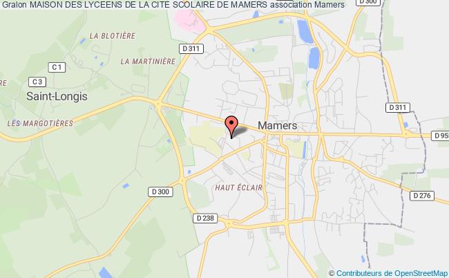 plan association Maison Des Lyceens De La Cite Scolaire De Mamers Mamers