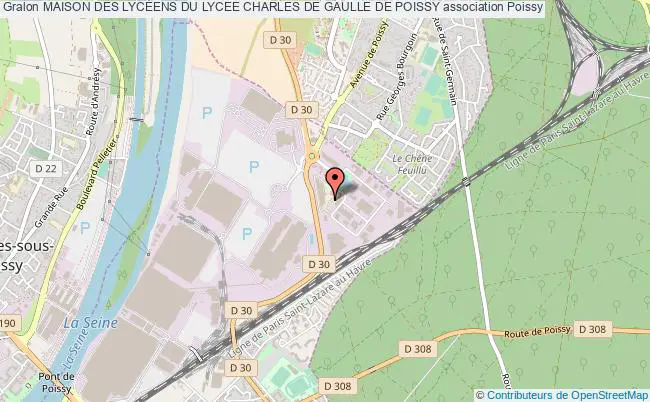 plan association Maison Des LycÉens Du Lycee Charles De Gaulle De Poissy Poissy