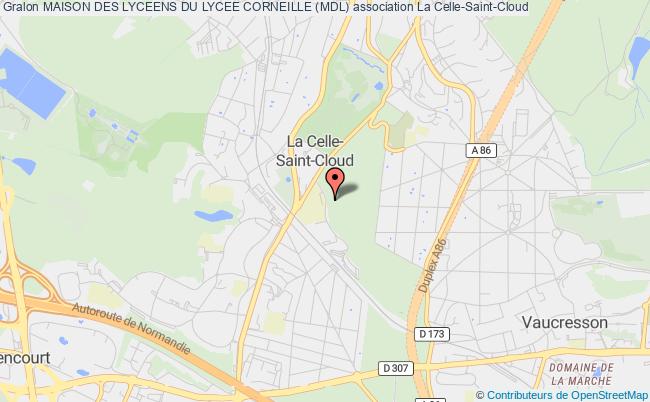 plan association Maison Des Lyceens Du Lycee Corneille (mdl) La Celle-Saint-Cloud