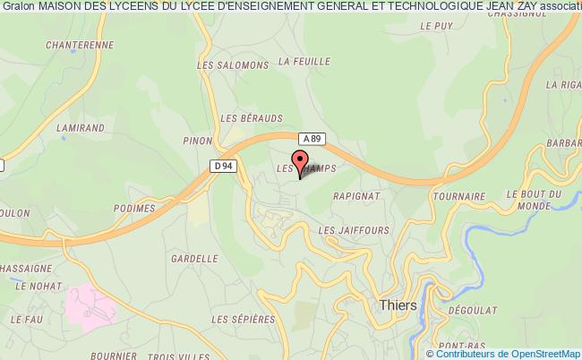 MAISON DES LYCEENS DU LYCEE D'ENSEIGNEMENT GENERAL ET TECHNOLOGIQUE JEAN ZAY