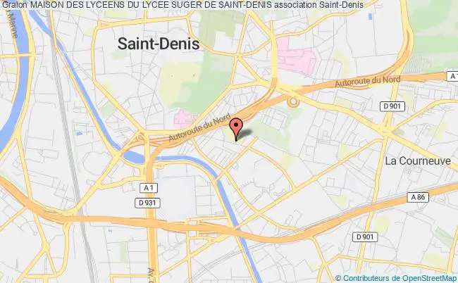 plan association Maison Des Lyceens Du Lycee Suger De Saint-denis Saint-Denis