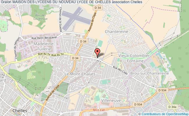plan association Maison Des Lyceens Du Nouveau Lycee De Chelles Chelles