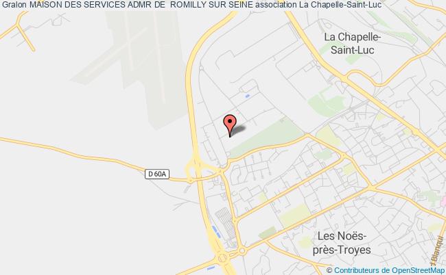 plan association Maison Des Services Admr De  Romilly Sur Seine Chapelle-Saint-Luc