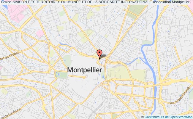 plan association Maison Des Territoires Du Monde Et De La Solidarite Internationale Montpellier